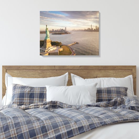 Monumenten | Statue of Liberty Canvas Afdruk (Insitu (Slaapkamer))