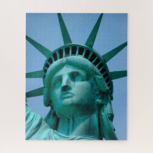 Monumenten | Statue of Liberty Face Legpuzzel (Verticaal)