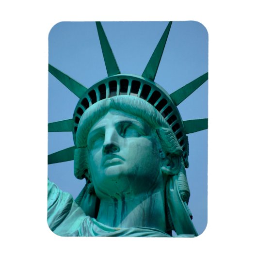 Monumenten | Statue of Liberty Face Magneet (Verticaal)