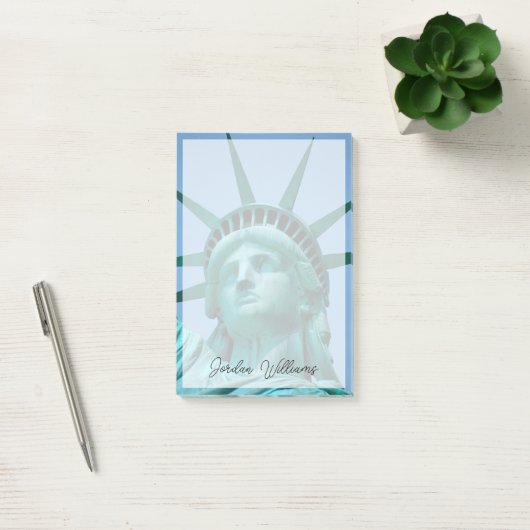 Monumenten | Statue of Liberty Face Post-it® Notes (Kantoor)