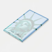 Monumenten | Statue of Liberty Face Post-it® Notes (Schuin)