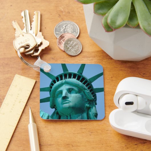Monumenten | Statue of Liberty Face Sleutelhanger (Bureau)