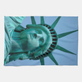 Monumenten | Statue of Liberty Face Theedoek (Horizontaal)