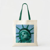 Monumenten | Statue of Liberty Face Tote Bag (Voorkant)