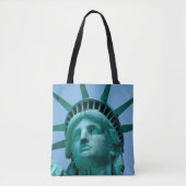 Monumenten | Statue of Liberty Face Tote Bag (Voorkant)