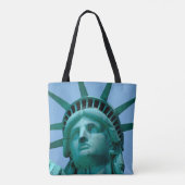 Monumenten | Statue of Liberty Face Tote Bag (Achterkant)