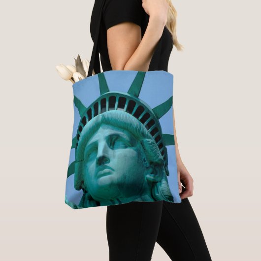 Monumenten | Statue of Liberty Face Tote Bag (Dichtbij)