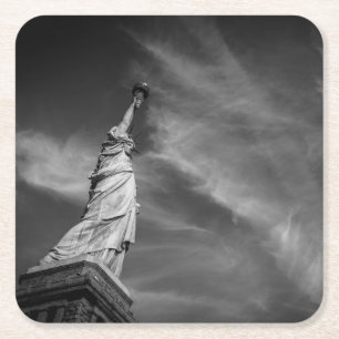 Monumenten Statue of Liberty Manhattan NYC Kartonnen Onderzetters