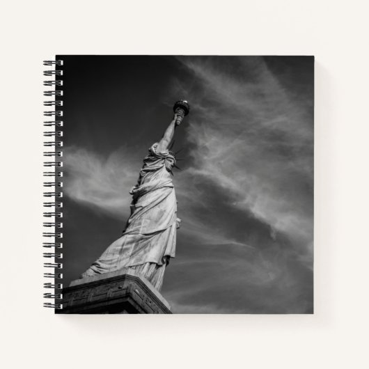 Monumenten Statue of Liberty Manhattan NYC Notitieboek (Voorkant)