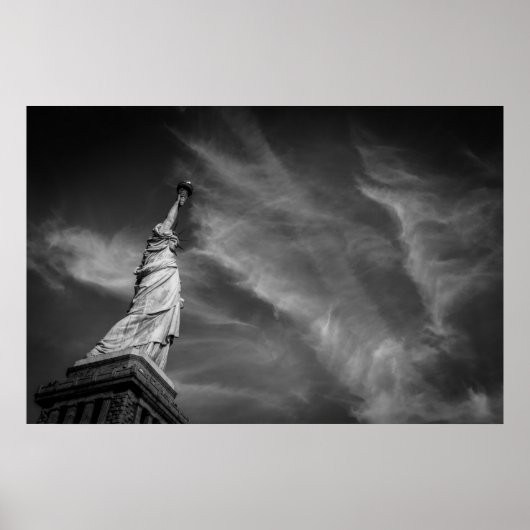 Monumenten Statue of Liberty Manhattan NYC Poster (Voorkant)