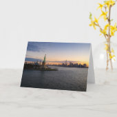Monumenten | Statue of Liberty NYC Kaart (Gele Bloem)
