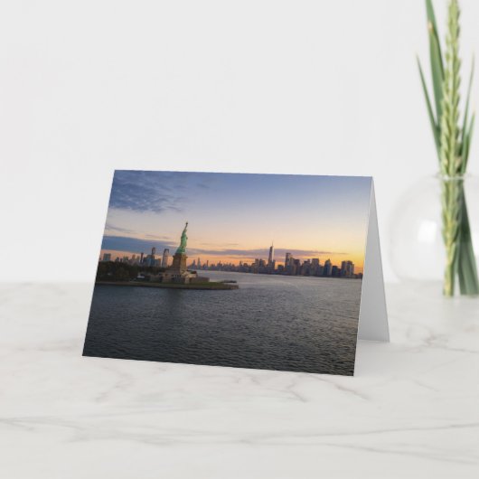 Monumenten | Statue of Liberty NYC Kaart (Voorkant)
