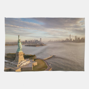 Monumenten   Statue of Liberty Theedoek