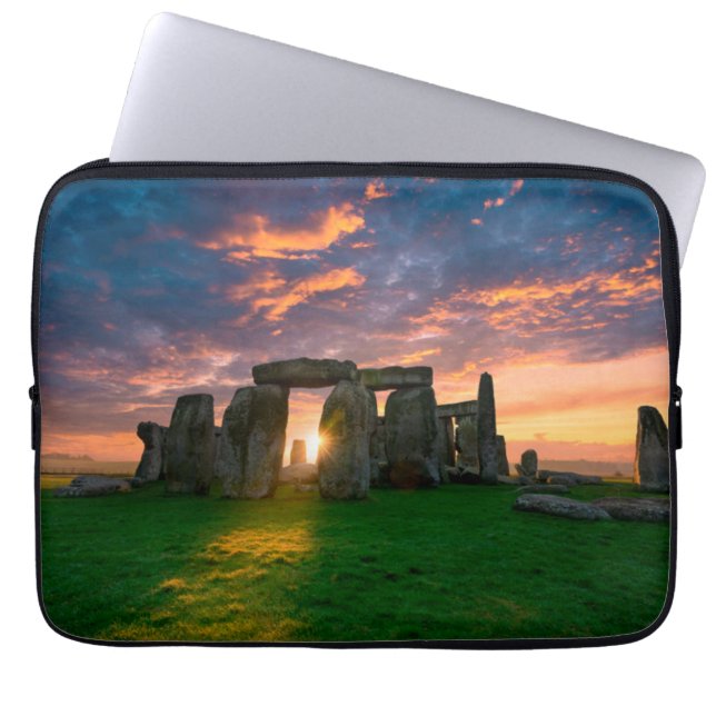 Monumenten | Stonhenge, England Laptop Sleeve (Voorkant)