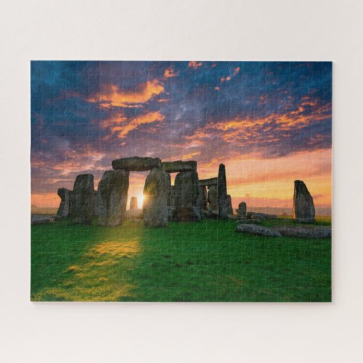 Monumenten | Stonhenge, England Legpuzzel (Horizontaal)