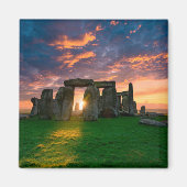 Monumenten | Stonhenge, England Magneet (Voorkant)