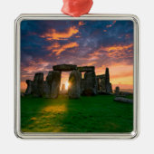Monumenten | Stonhenge, England Metalen Ornament (Voorkant)