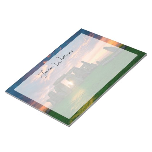 Monumenten | Stonhenge, England Notitieblok (Schuin)