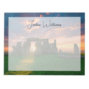 Monumenten   Stonhenge, England Notitieblok