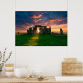 Monumenten | Stonhenge, England Poster (Keuken)