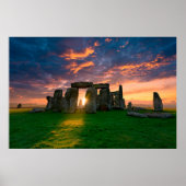 Monumenten | Stonhenge, England Poster (Voorkant)