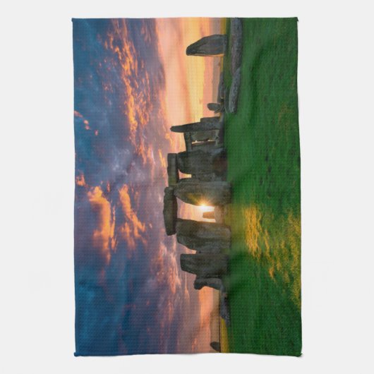 Monumenten | Stonhenge, England Theedoek (Verticaal)