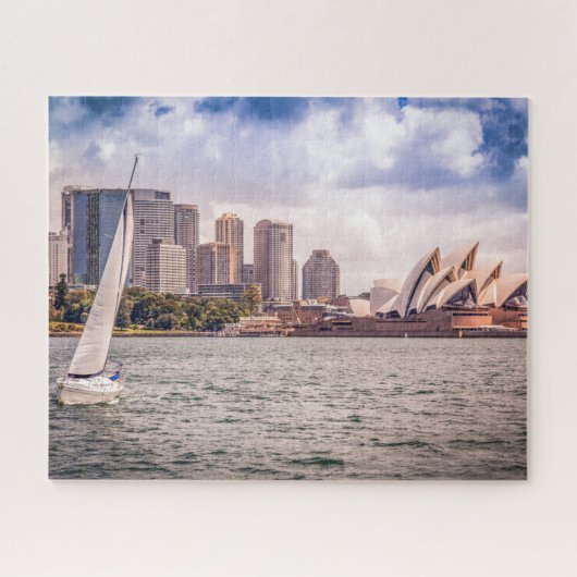 Monumenten Sydney Opera House Legpuzzel (Horizontaal)