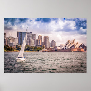 Monumenten Sydney Opera House Poster