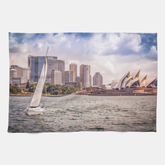 Monumenten Sydney Opera House Theedoek (Horizontaal)