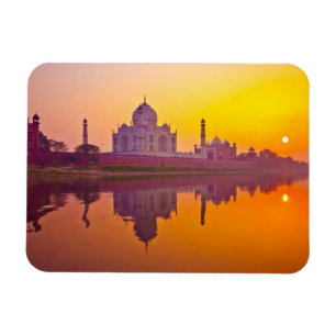 Monumenten Taj Mahal at Sunset Magneet