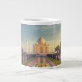 Monumenten | Taj Mahal Colors Grote Koffiekop (Voorkant)