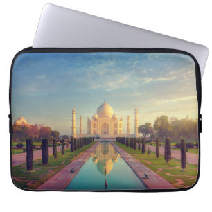 Monumenten   Taj Mahal Colors Laptop Sleeve