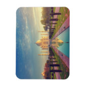 Monumenten | Taj Mahal Colors Magneet (Verticaal)