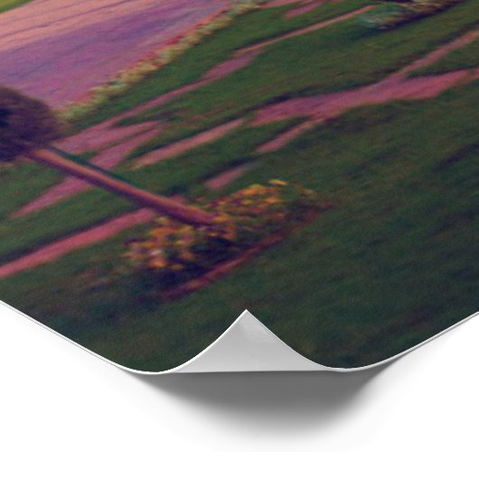 Monumenten | Taj Mahal Colors Poster (Hoek)