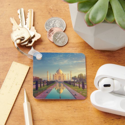 Monumenten | Taj Mahal Colors Sleutelhanger (Bureau)
