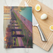 Monumenten | Taj Mahal Colors Theedoek (Quarter Fold)