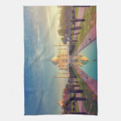 Monumenten | Taj Mahal Colors Theedoek (Verticaal)