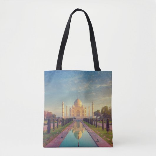 Monumenten | Taj Mahal Colors Tote Bag (Voorkant)
