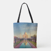 Monumenten | Taj Mahal Colors Tote Bag (Achterkant)