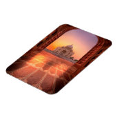 Monumenten Taj Mahal, India at Sunset Magneet (Linkerzijde)