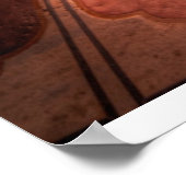 Monumenten Taj Mahal, India at Sunset Poster (Hoek)