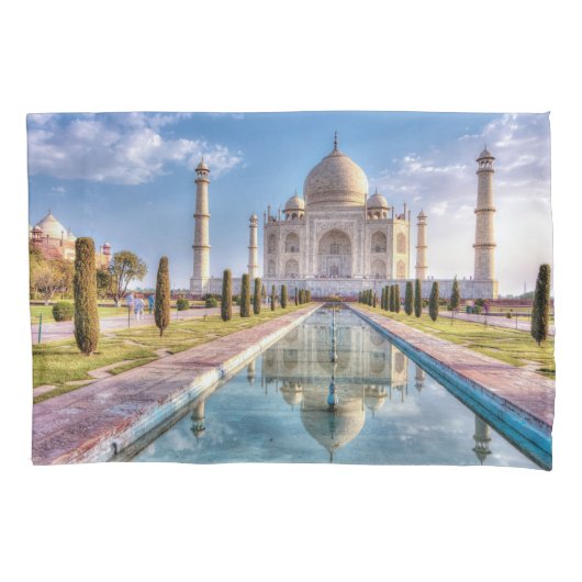 Monumenten | Taj Mahal Sunrise Kussensloop (Voorkant)