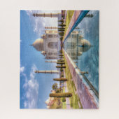 Monumenten | Taj Mahal Sunrise Legpuzzel (Verticaal)