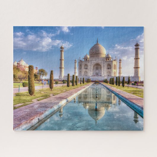 Monumenten | Taj Mahal Sunrise Legpuzzel (Horizontaal)