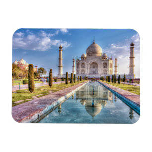 Monumenten   Taj Mahal Sunrise Magneet