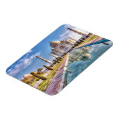 Monumenten | Taj Mahal Sunrise Magneet (Linkerzijde)