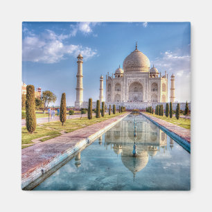 Monumenten   Taj Mahal Sunrise Magneet