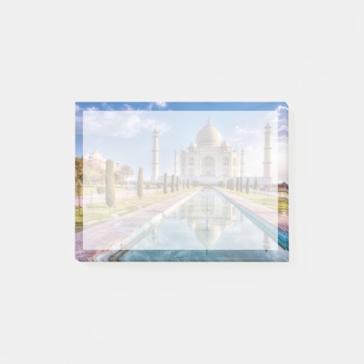 Monumenten | Taj Mahal Sunrise Post-it® Notes (Voorkant)