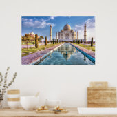 Monumenten | Taj Mahal Sunrise Poster (Keuken)