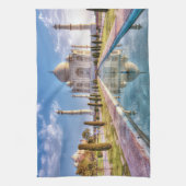 Monumenten | Taj Mahal Sunrise Theedoek (Verticaal)
